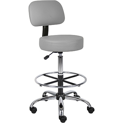 BOSS B16245-GY Drafting Stool
