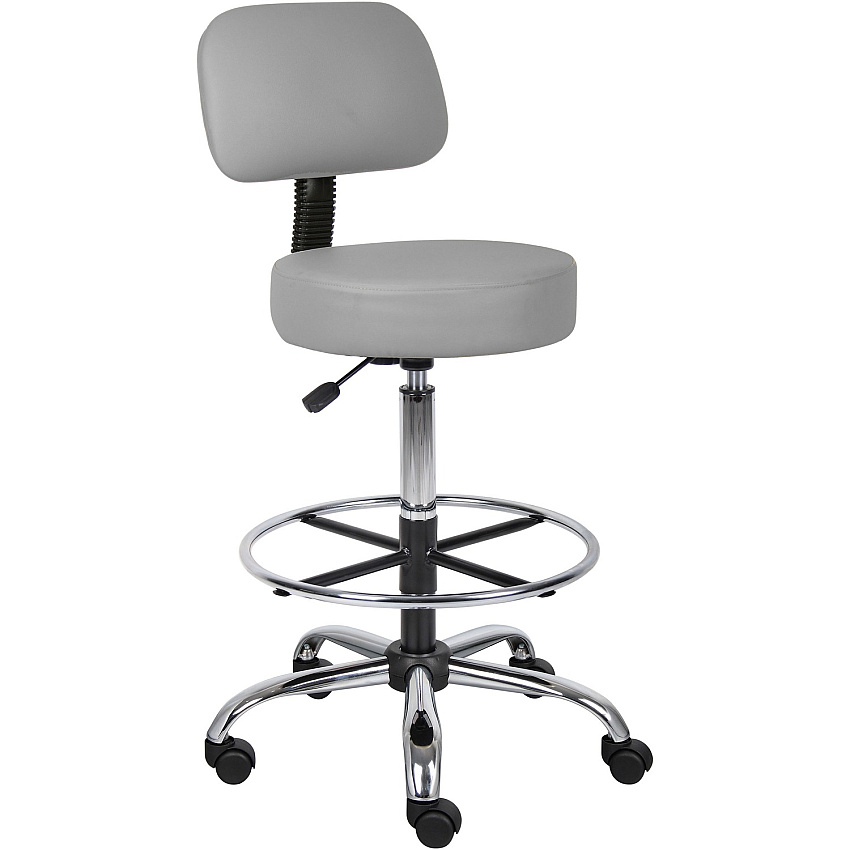 BOSS B16245-GY Drafting Stool