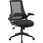 BOSS Mesh Back, Flip Arm Task Chair (B6776BK)