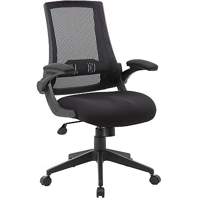 BOSS Mesh Back, Flip Arm Task Chair (B6776BK)