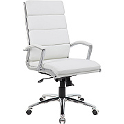 BOSS Executive CaressoftPlus™ Chair with Metal Chrome Finish (B9471WT)