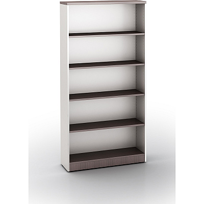 BOSS Simple System 35 x 12 Bookcase, Driftwood (S507)