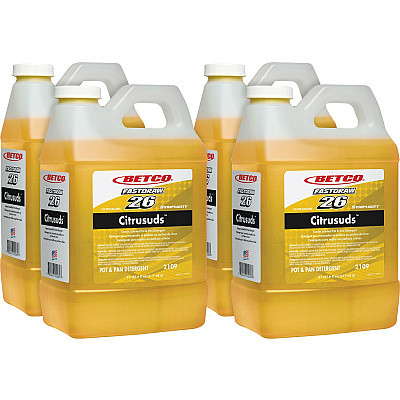 Betco Symplicity Citrusuds Pot/Pan Detergent - FASTDRAW 26 (BET21094700CT)