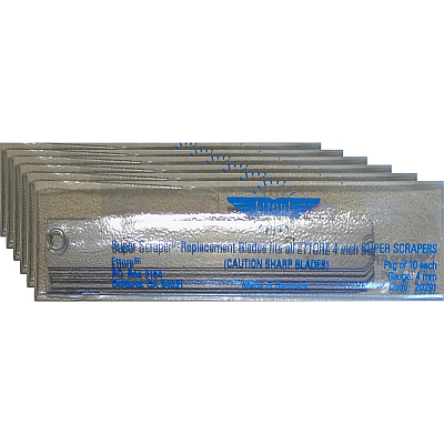 Ettore 4" Scraper Replacement Blades (ETO20291CT)
