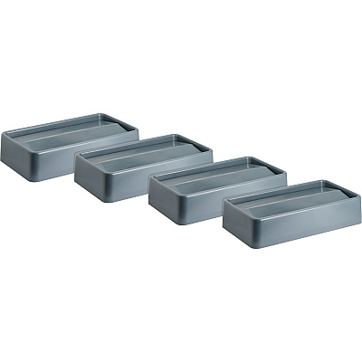 Genuine Joe Space-saving Container Swing Lid (GJO02343CT)
