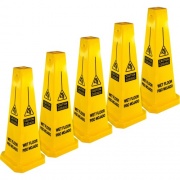 Genuine Joe Bright 4-sided Caution Safety Cone (58880CT)