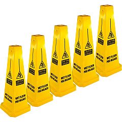 Genuine Joe Bright 4-sided Caution Safety Cone (GJO58880CT)