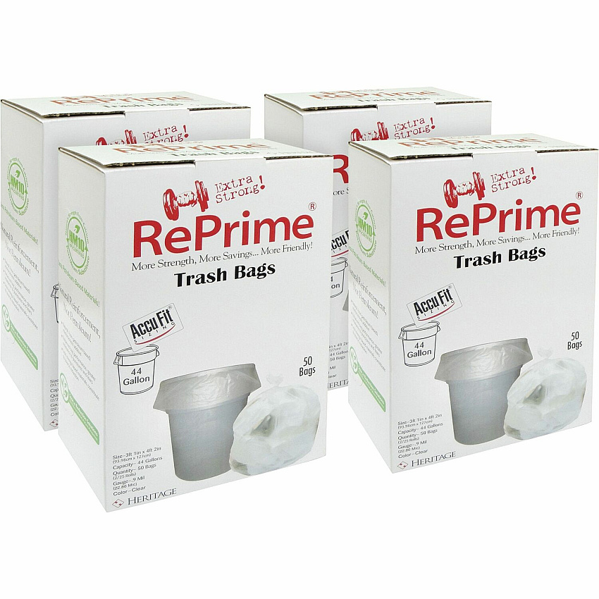 Heritage RePrime AccuFit 44-gal Can Liners (HERH7450TCRC1CT)