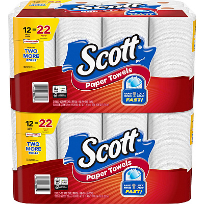 Scott Choose-A-Sheet Paper Towels - Mega Rolls (KCC38869CT)