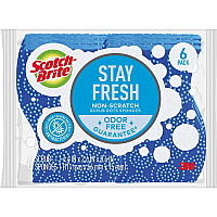 Scotch-Brite Scrub Dots Non-Scratch Sponge (MMM203064CT)