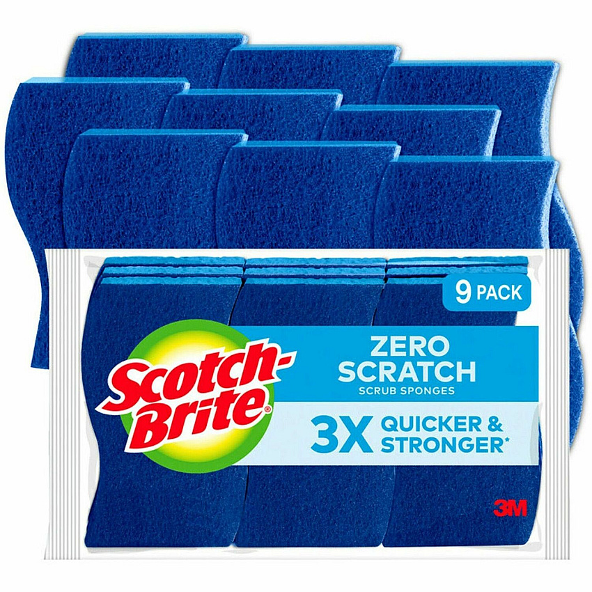 Scotch-Brite Non-Scratch Scrub Sponges (MMM5295)