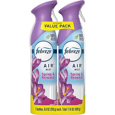 Febreze Air Spring/Renewal Spray Packs (PGC97805)