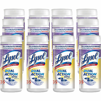 LYSOL Dual Action Wipes (RAC81143CT)