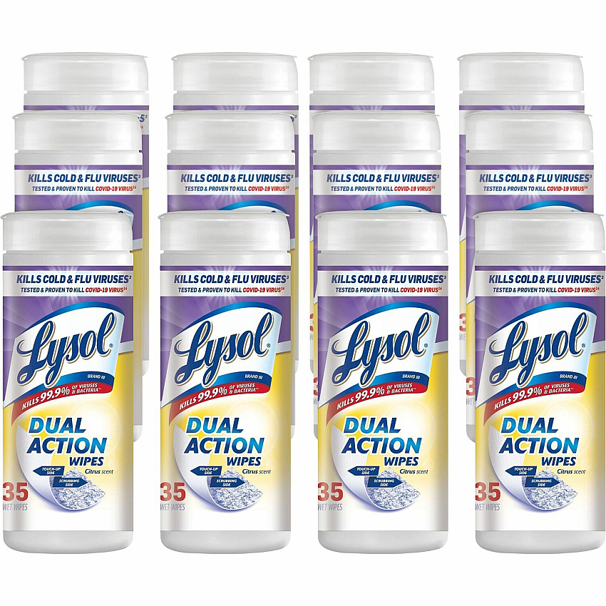 LYSOL Dual Action Wipes (RAC81143CT)
