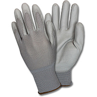 Safety Zone Poly Coated Knit Gloves (SZNGNPU2X4GY)
