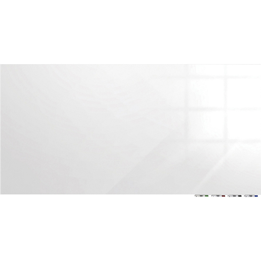 Ghent Aria Low Profile Glass Whiteboard (ARIASM45WH)