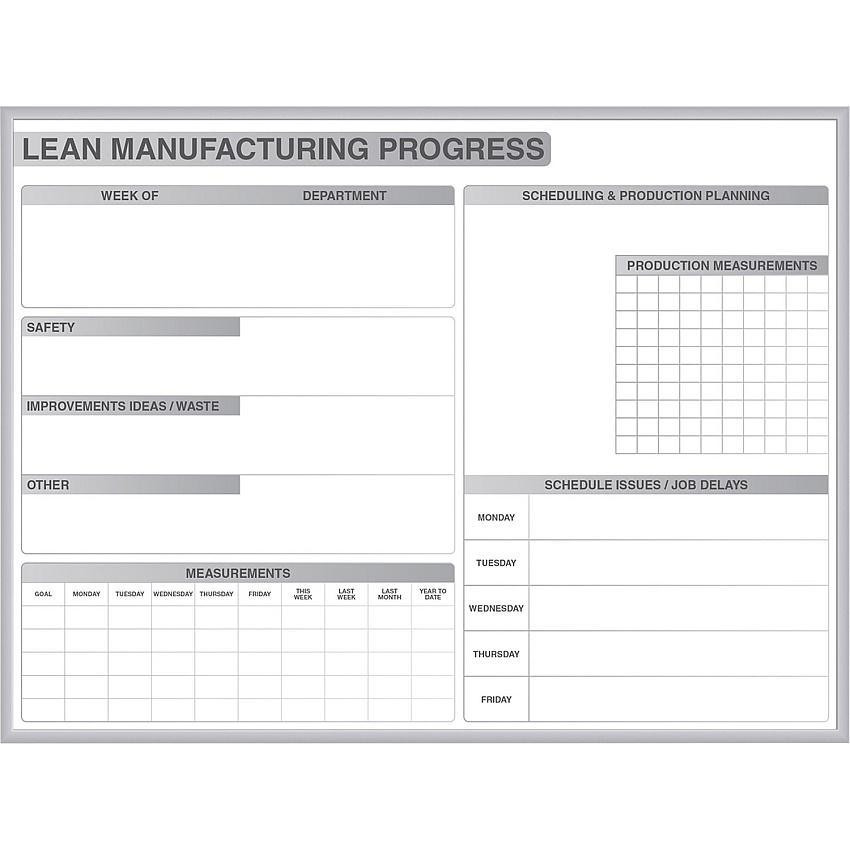 Ghent Dry Erase Board (GRPM302M34)