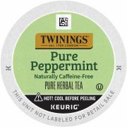 TWININGS Pure Peppermint Herbal Tea K-Cup (08760)