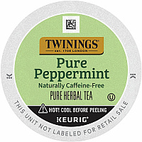TWININGS Pure Peppermint Herbal Tea K-Cup (TWG08760)