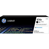 HP 414X (HEWW2020X) Original High Yield Laser Toner Cartridge - Black - 1 Each