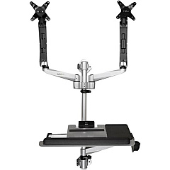 StarTech Wall Mount Workstation Dual 30in Monitor (WALLSTSI2)