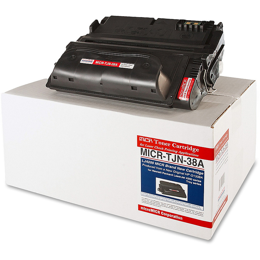 microMICR MICR Toner Cartridge - Alternative for HP 38A (MCMMICRTJN38A)