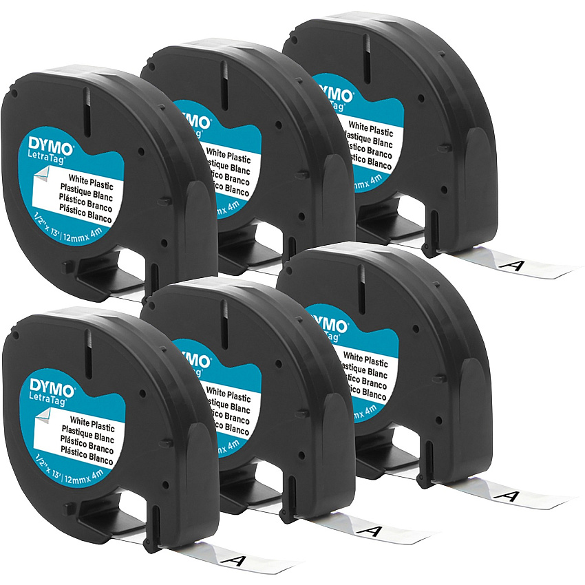 DYMO LetraTag Labelmaker Plastic Labels (DYM2050823)