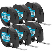 DYMO LetraTag Labelmaker Plastic Labels (DYM2050824)