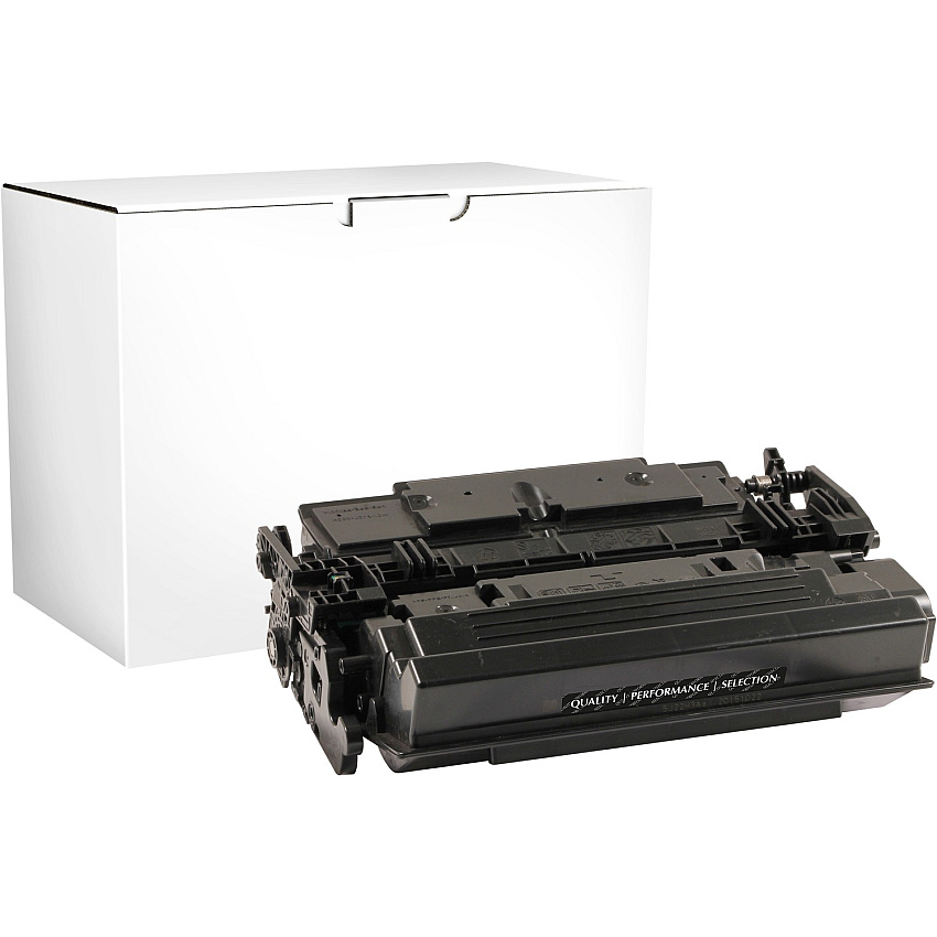 Elite Image Remanufactured High Yield Laser Toner Cartridge - Alternative for HP 87X - Black - 1 Each (ELI00371)