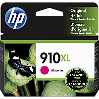 HP 910XL (HEW3YL63AN) Original High Yield Inkjet Ink Cartridge - Magenta - 1 Each