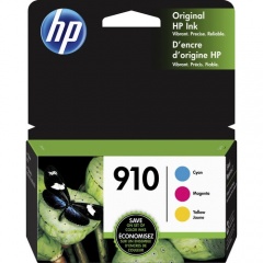 HP 910 3-pack Cyan/Magenta/Yellow Original Ink Cartridges (3YN97AN)