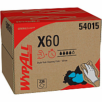 Wypall GeneralClean X60 Multi-Task Cleaning Cloths - Brag Box (KCC54015)