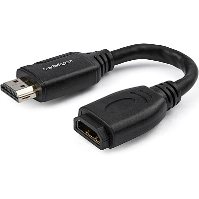 StarTech 6in Hdmi Port Saver Extension Cable M/f (HD2MF6INL)