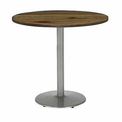 KFI 30" Round Vintage Wood Bistro Table (30R917SL38LN)