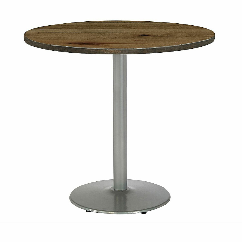 KFI 30" Round Vintage Wood Bistro Table (30R917SL38LN)