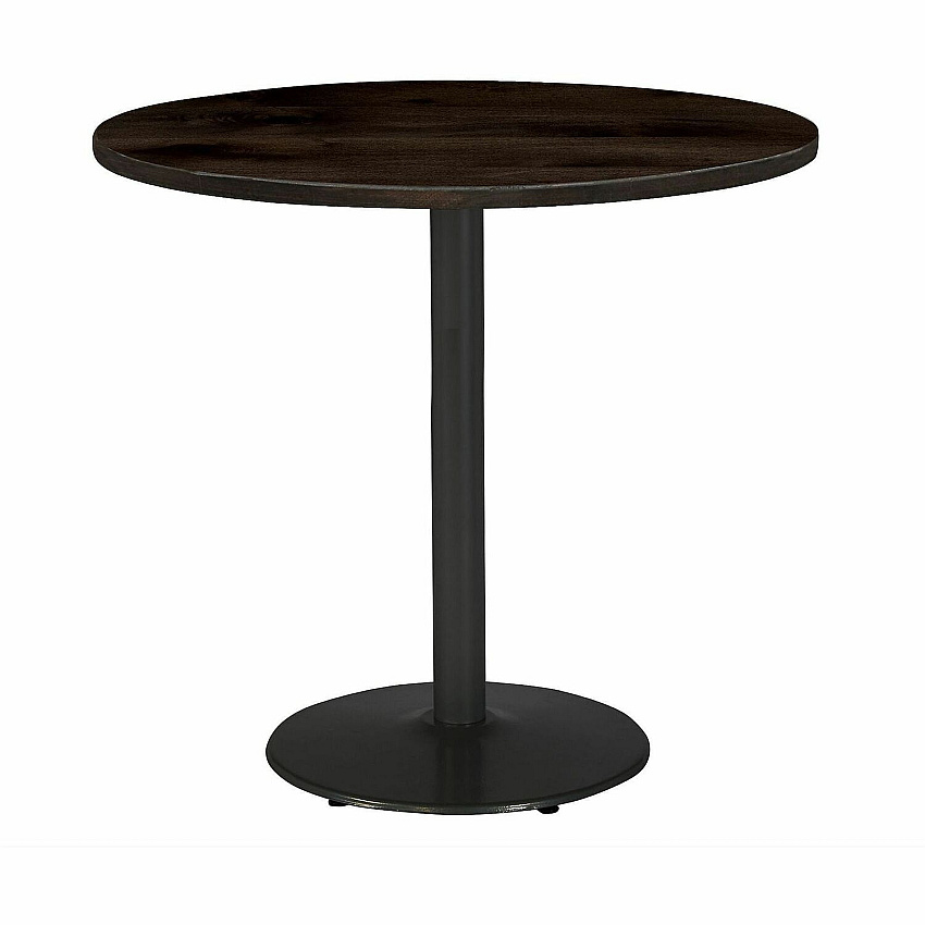KFI 42" Round Vintage Wood Bistro Table (42R922BK38LE)