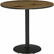 KFI 42" Round Vintage Wood Bistro Table (42R922BK38LN)