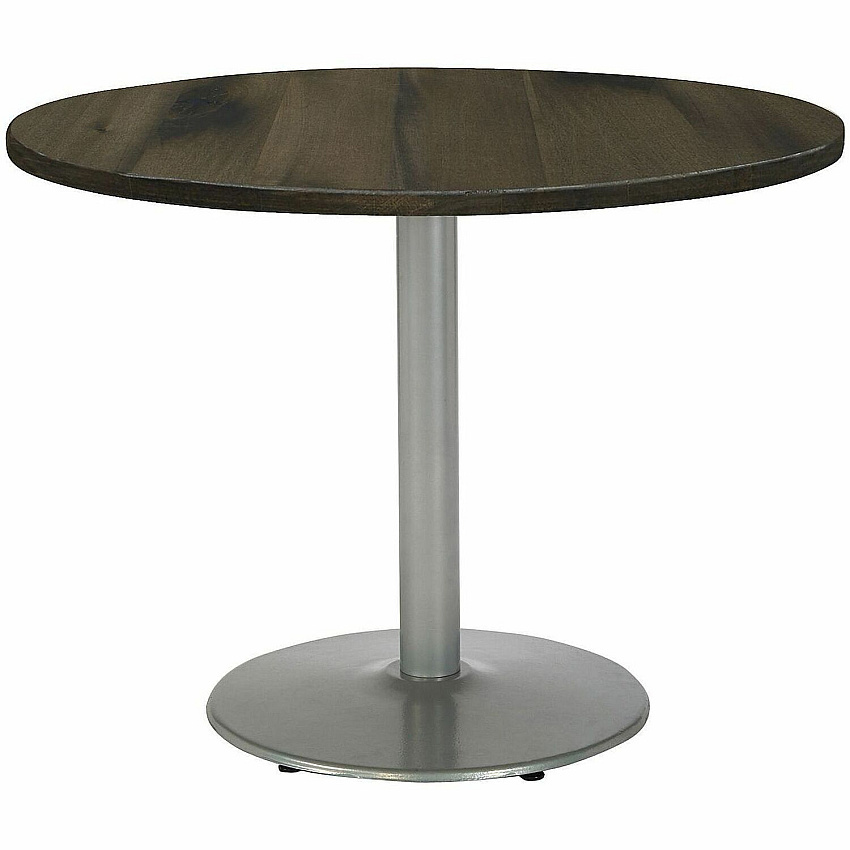 KFI 42" Round Vintage Wood Top Table (42R922SLLTB)