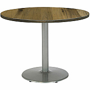 KFI 36" Round Vintage Wood Top Table (36R922SLLTB)