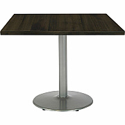 KFI 42" Round Vintage Wood Bistro Table (42R922SL38LE)