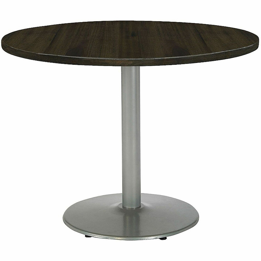 KFI 36" Round Vintage Wood Top Table (36R922SLLTN)