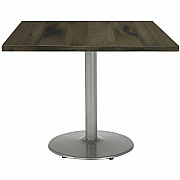 KFI 42" Square Wood Pedestal Table (42S922SLLTB)