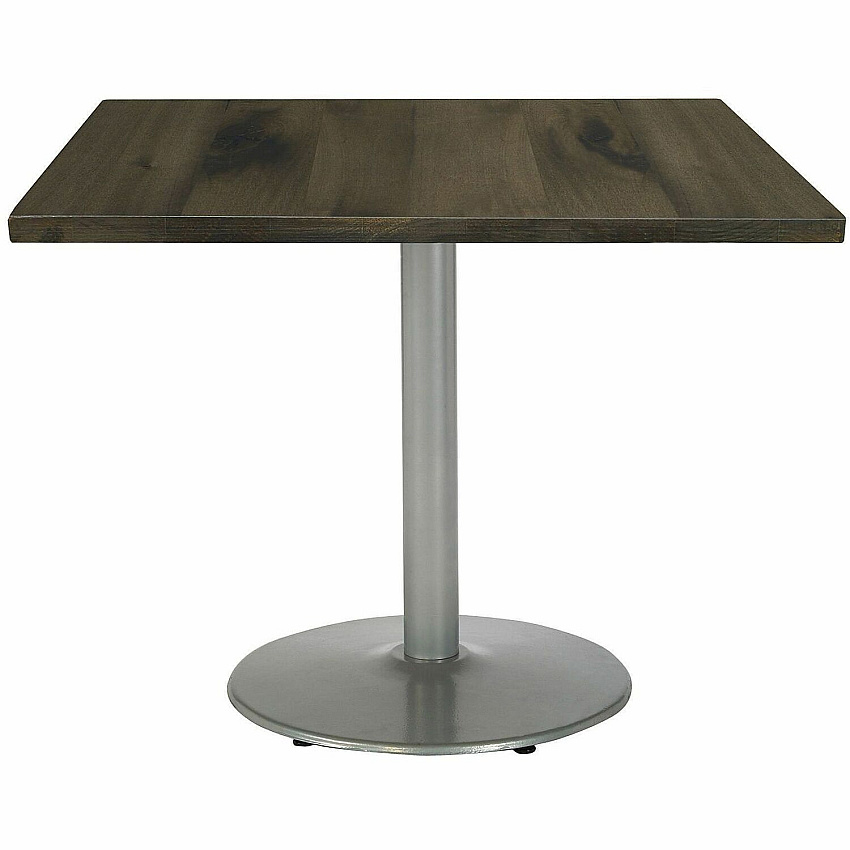 KFI 42" Square Wood Pedestal Table (42S922SLLTB)