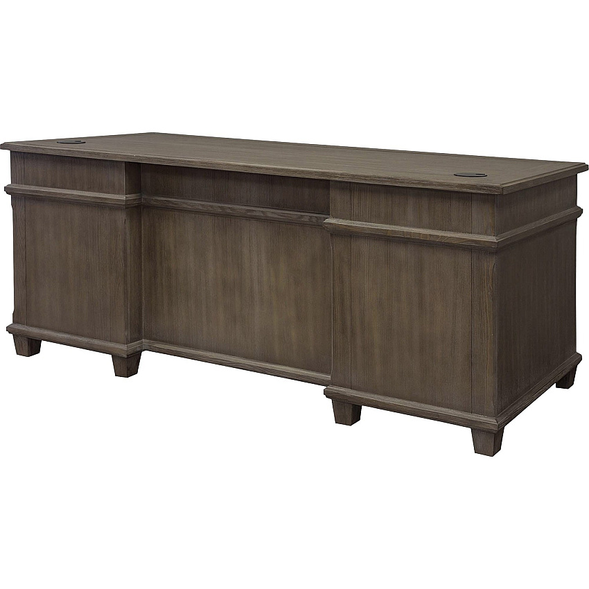 Martin Carson Double Pedestal Desk - 7-Drawer (IMCA680)