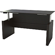 Safco Medina Height-Adjustable 72" Straight Height Adjustable Desk (MNDSHA72LDC)
