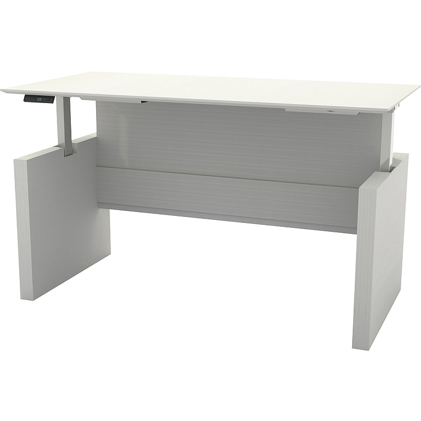 Safco Medina Height-Adjustable 72" Straight Height Adjustable Desk (MNDSHA72TSS)