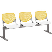 KFI Kool 3 Seat Beam Chair (2300BEAM3128)