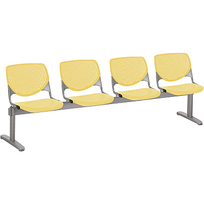 KFI Kool 4 Seat Beam Chair (2300BEAM4P12)
