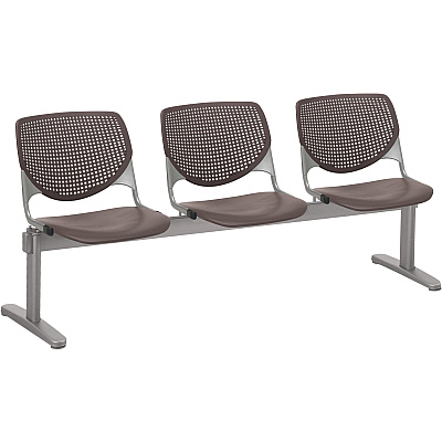 KFI Kool 3 Seat Beam Chair (2300BEAM3P18)