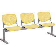 KFI Kool 3 Seat Beam Chair (2300BEAM3P12)